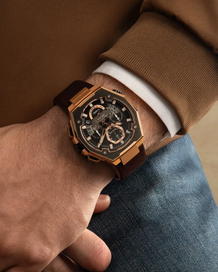 Black Dial Leather Strap Series X SE 98B356 | Bulova